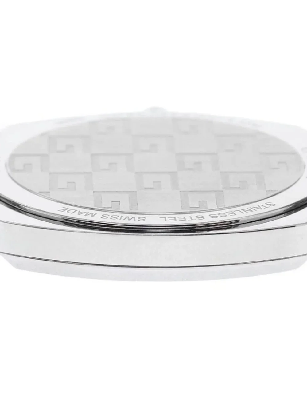 GUCCI Grip watch 157.3/YA157410 Date White Dial Quartz Men's Watch